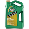 Quaker State Euro Full Synthetic 5W-40 Motor Oil, 5-Quart