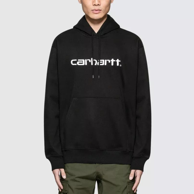 Embroidered Hooded Sweatshirt Pi-Mart