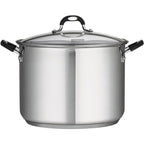 Tramontina 16 Quart Stainless Steel Covered Stock Pot EasyOptionXY LLC