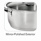 Tramontina Gourmet 9 Quart Stainless Steel Dutch Oven