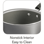 Tramontina PrimaWare 1 Quart Non-Stick Steel Gray Open Sauce Pan EasyOptionXY LLC