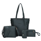 Handmade black handbag Pi-Mart