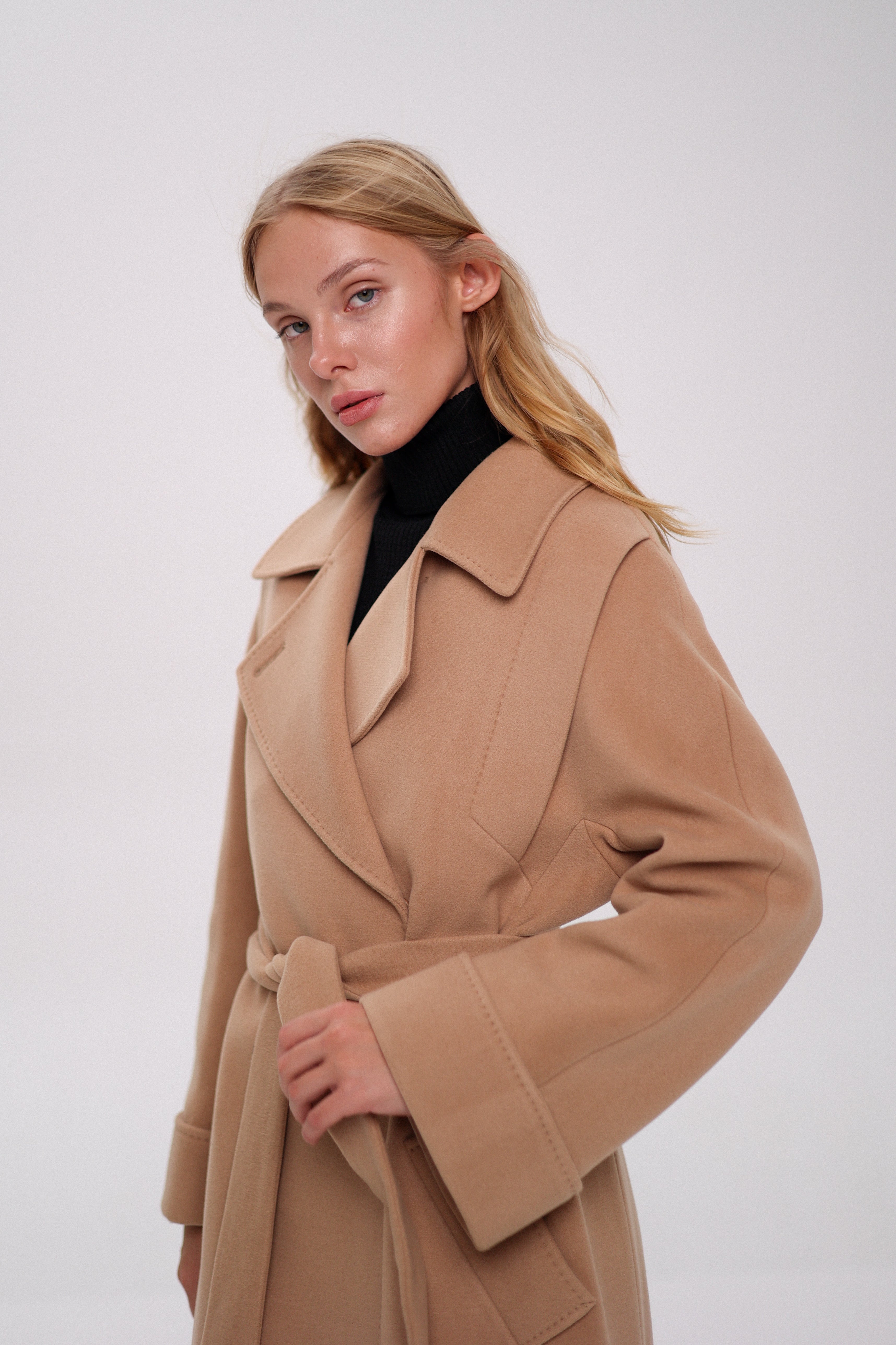 Florence Classic Cashmere Wool Blend Overcoat - SJB-DIAMOND ELITES