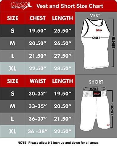 MRX Men's Boxing Uniform set for Training or Fighting Jersey & Shorts All Sizes - SJB-DIAMOND ELITES