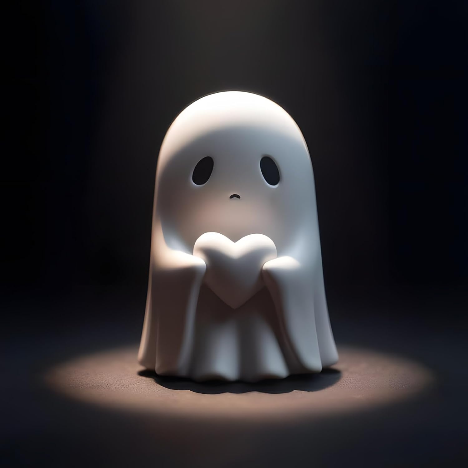 Halloween Ghost Figurine - Spooky Resin Ghost Statue, Cute Ghost Decor for Halloween Decorations, Porch and Indoor Spooky Home Decor (Ghost (1 Figurine)) - SJB-DIAMOND ELITES