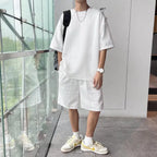 Loose Short Sleeve T-shirt Shorts Trendy Handsome Casual Two-piece Suit