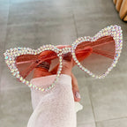 Cat Eye Heart Fashion Sunglasses - SJB-DIAMOND ELITES