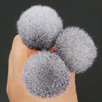 Flat Head Bevel Three Piece Portable Makeup Brush Pi-Mart