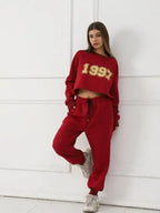 Women's Long Sleeved Hoodie Set - SJB-DIAMOND ELITES