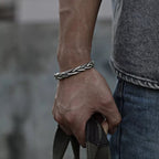 Braided Bangle Bracelet Pi-Mart