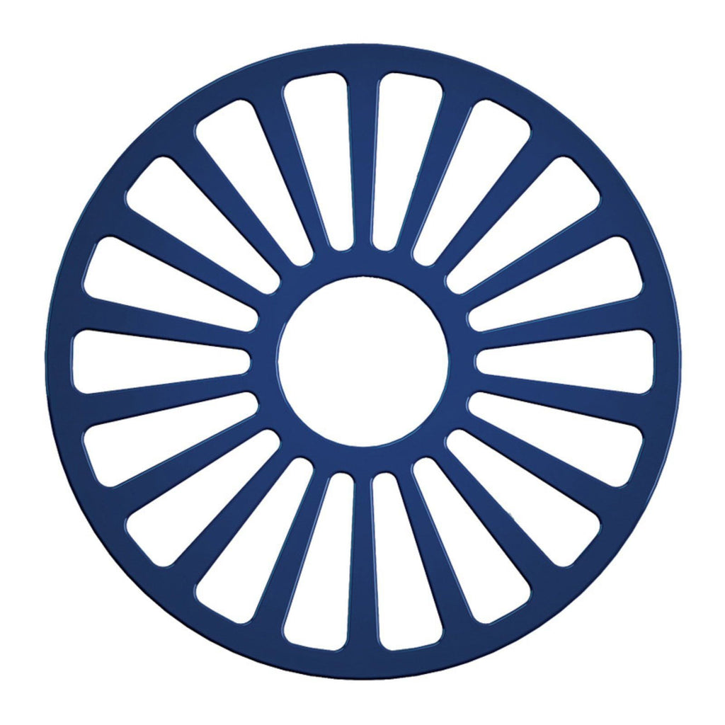 Tramontina Gourmet Enameled Cast Iron 7-inch Round Trivet Gradated Cobalt EasyOptionXY LLC