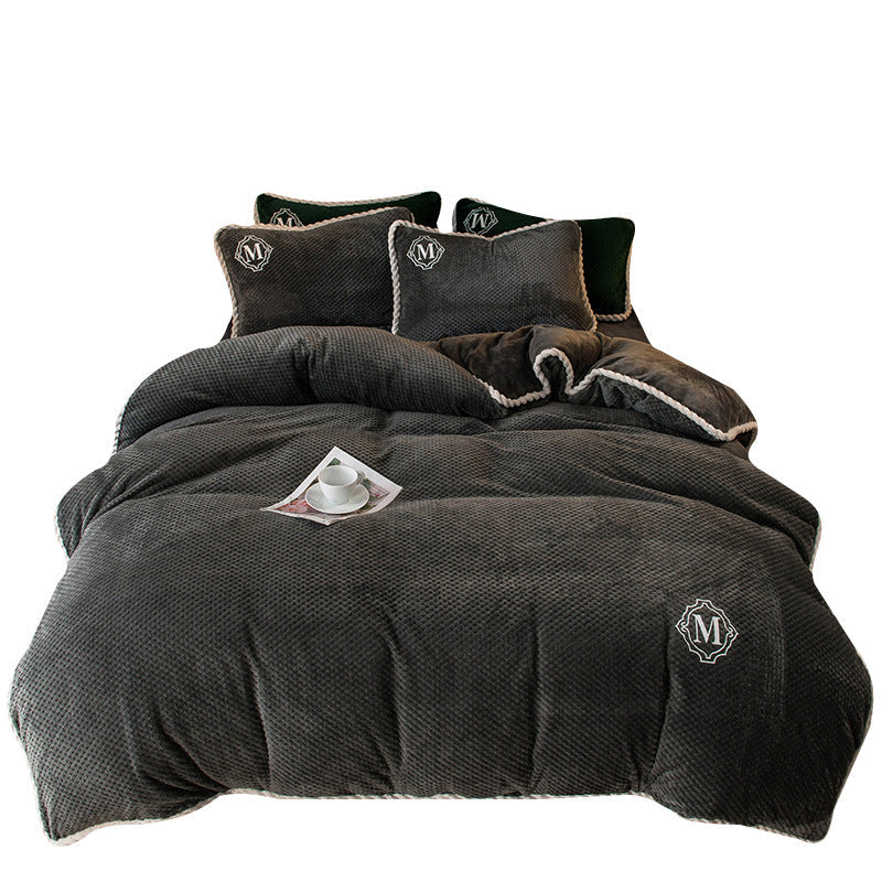 Multifunctional Removable And Washable Pineapple Fleece Winter Quilt Pi-Mart