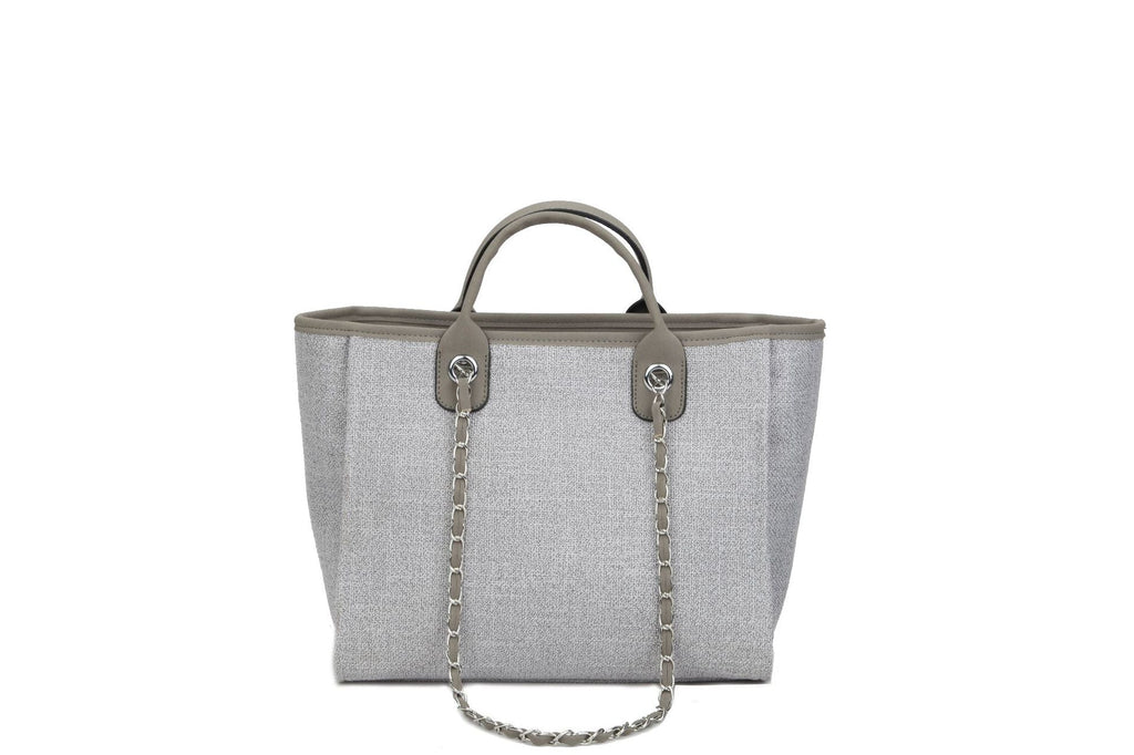 Simple canvas handbag Pi-Mart