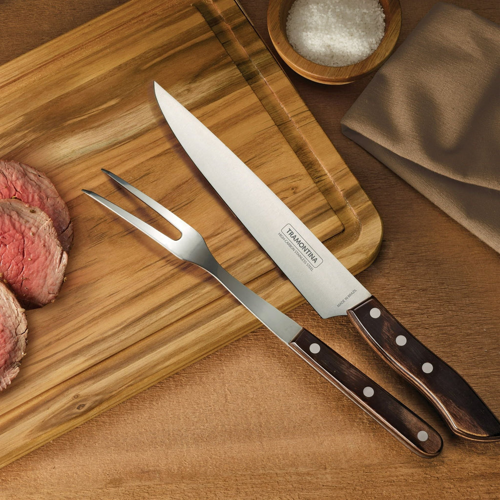 Tramontina 3 Pc BBQ Carving Set EasyOptionXY LLC