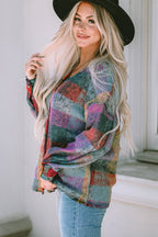 Multicolor Brushed Checked Western Buttoned Jacket Lootquake LLC