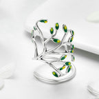 New Pattern Life Tree Ring S925 Silver Ring Pi-Mart