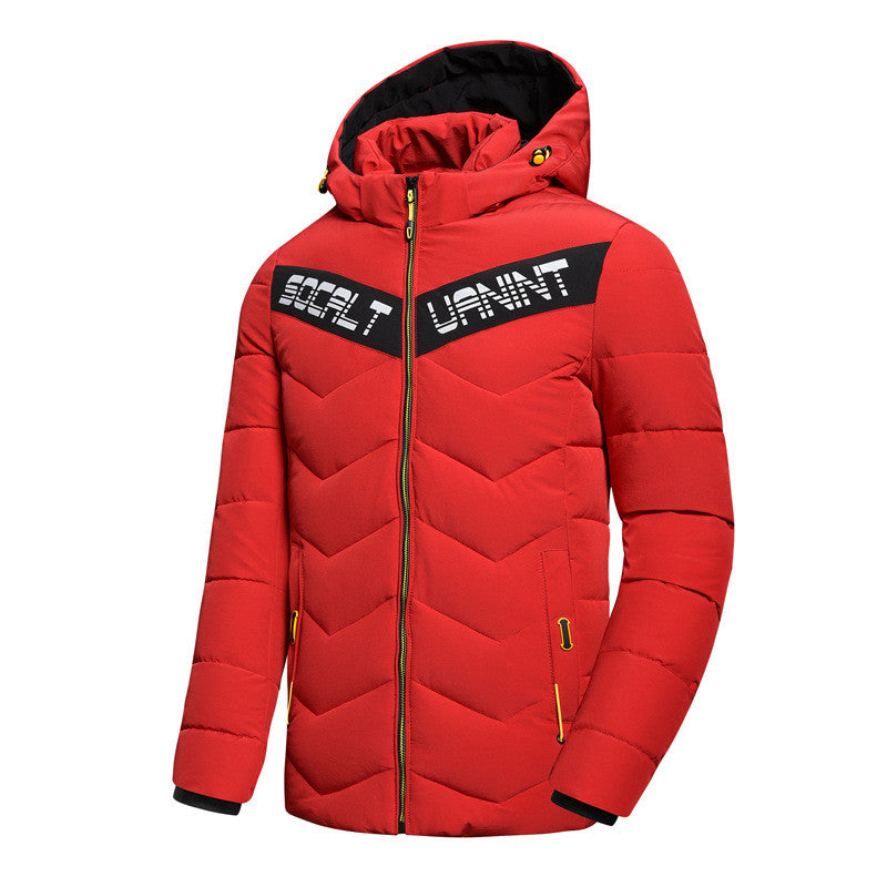 Casual hooded down jacket Pi-Mart