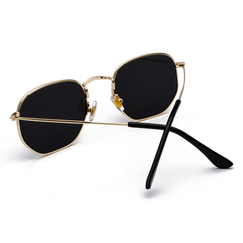 Unisex Woman and Man  Vintage Retro and Modern  Sunglasses Square Metal Frame Sunglasses Pilot Mirror Classic  With UV400 Protection - SJB-DIAMOND ELITES