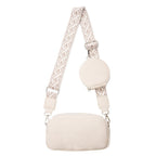 Shoulder crossbody bag, cute adjustable multifunctional small crossbody bag, wide shoulder strap crossbody bag 2 in 1 - SJB-DIAMOND ELITES