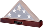 Military Base for Display Case Shadow Box - solid cherry - Base only !!! The Military Gift Store