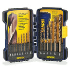 IRWIN 316015 - 15-Piece Cobalt HSS Straight Shank Fractional Drill Bit Pro Set EasyOptionXY LLC