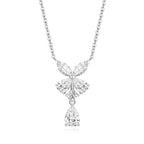 Necklace Women's All-match Sterling Silver Design Zircon