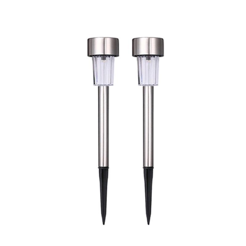 Garden Premium LED Solar Luxury Stainless Steel Lights For Yard Pathway Walkway More Pieces Outdoor - SJB-DIAMOND ELITES