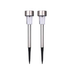 Garden Premium LED Solar Luxury Stainless Steel Lights For Yard Pathway Walkway More Pieces Outdoor - SJB-DIAMOND ELITES