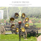 Pastoral Wrought Iron Multicolor Garden Insert