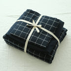 Washed Cotton Four-piece Duvet Cover Bedding Pi-Mart