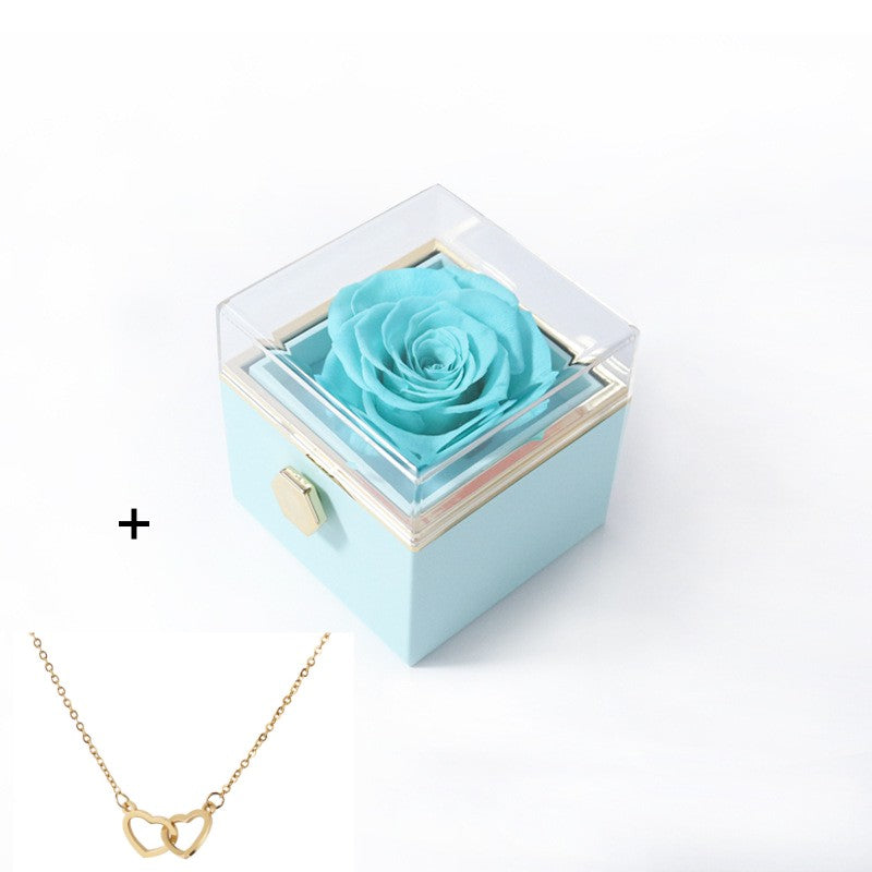 Acrylic Ring Box Valentine's Day Proposal Confession Pi-Mart