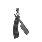 Titanium Steel Shaver Pendant Personality Punk Vintage Necklace