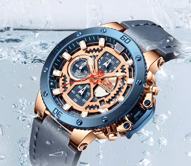 Men's Casual Waterproof Watch With Chronometers And Fluorescent Hands Excellent Design Perfect Gift - SJB-DIAMOND ELITES