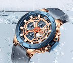 Men's Casual Waterproof Watch With Chronometers And Fluorescent Hands Excellent Design Perfect Gift - SJB-DIAMOND ELITES