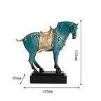 Pure Copper Horse Decoration Sancai Lootquake LLC