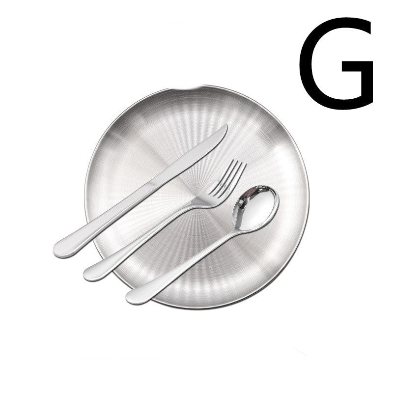 Thickened Stainless Steel Steak Knife And Fork Set Pi-Mart