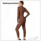 Women's Fashion Simple Solid Color Bodysuit - SJB-DIAMOND ELITES