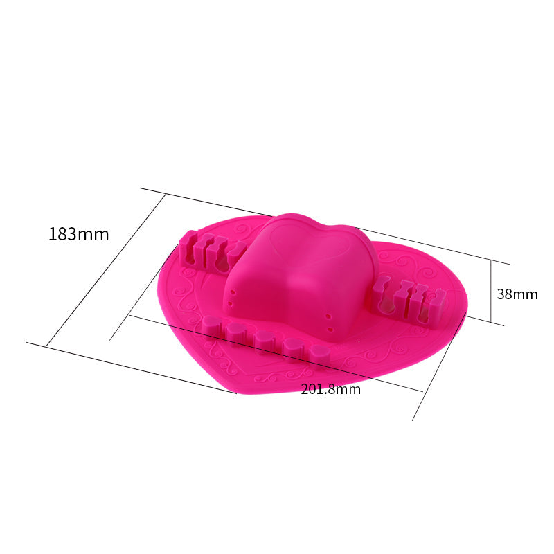 Silicone cosmetic brush storage box Pi-Mart
