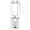 530ML Electric Juicer Portable Smoothie Blender USB Rechargeable Food Processor Fruit Mixer Machine Mini Juicer Blender Cup Portable Juicer For Travel USB Electric Blender Fruit Smoothie Blender Machine Personal Food Processor Juicer Stevvex