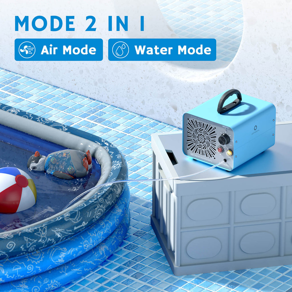 MA25L Dual-Mode Ozone Generator for Air & Water - SJB-DIAMOND ELITES