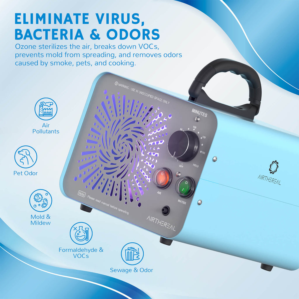 MA25L Dual-Mode Ozone Generator for Air & Water - SJB-DIAMOND ELITES