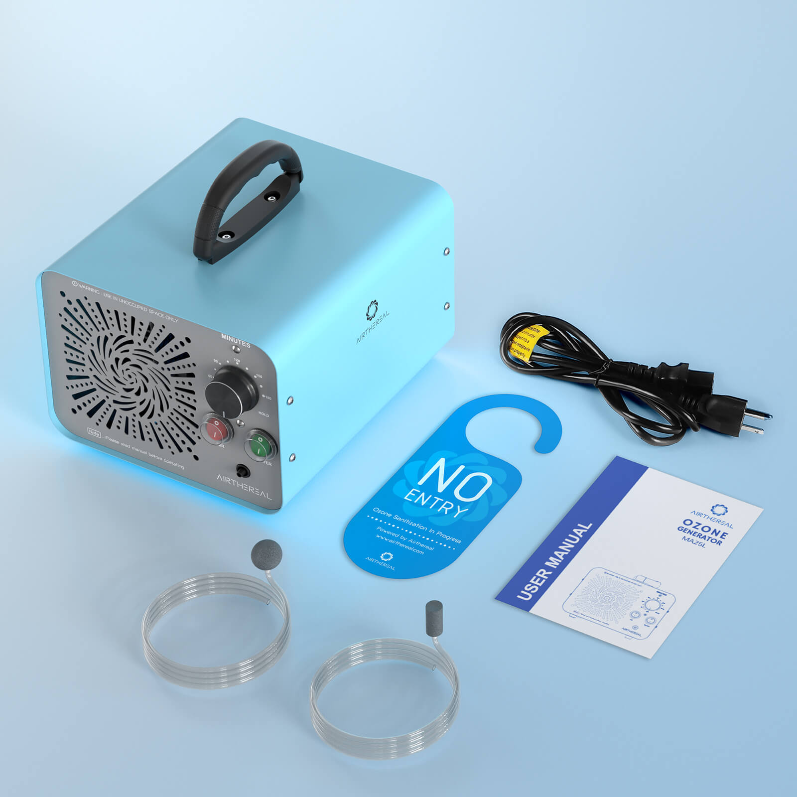 MA25L Dual-Mode Ozone Generator for Air & Water - SJB-DIAMOND ELITES