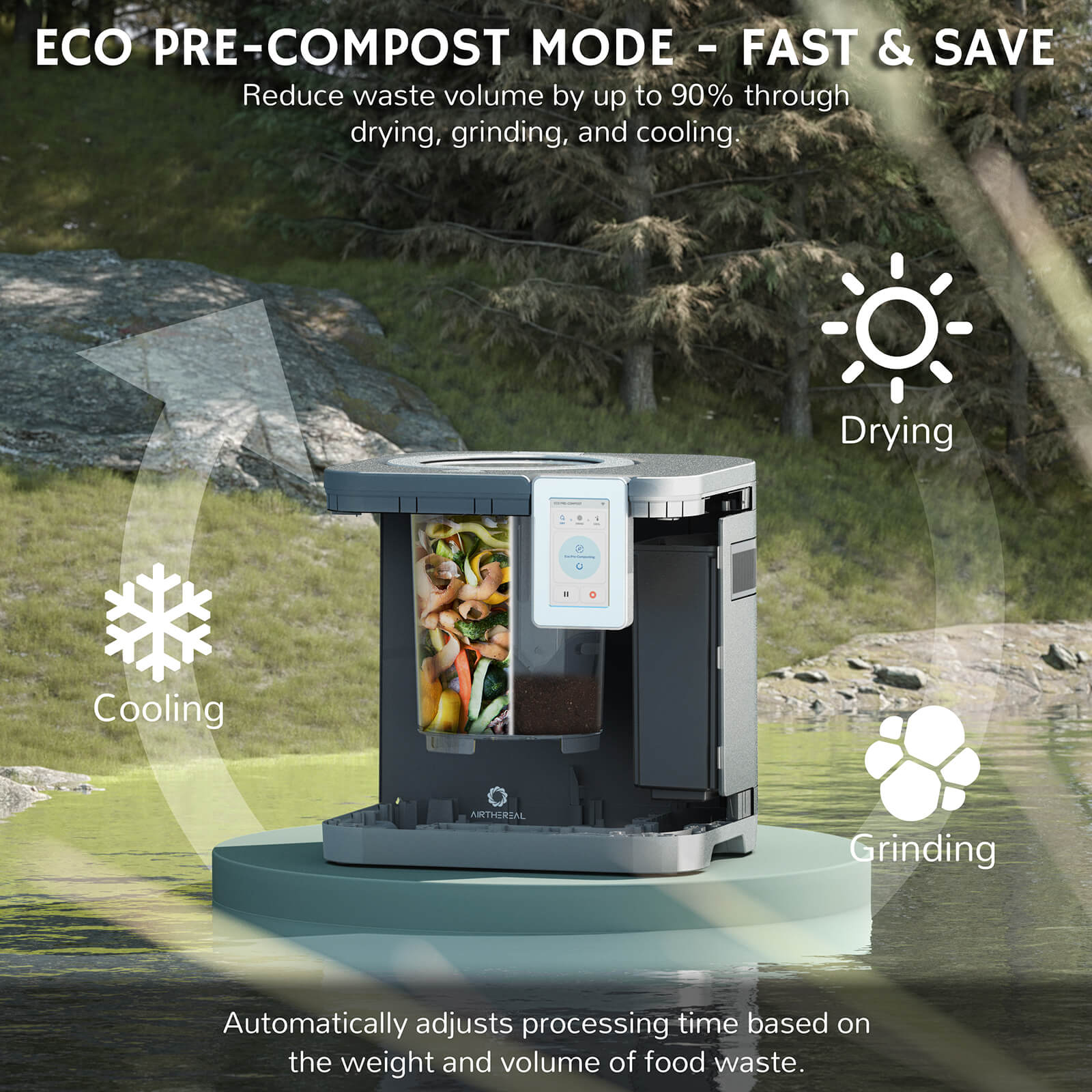 Revive R800 5L WiFi Kitchen Composter - SJB-DIAMOND ELITES