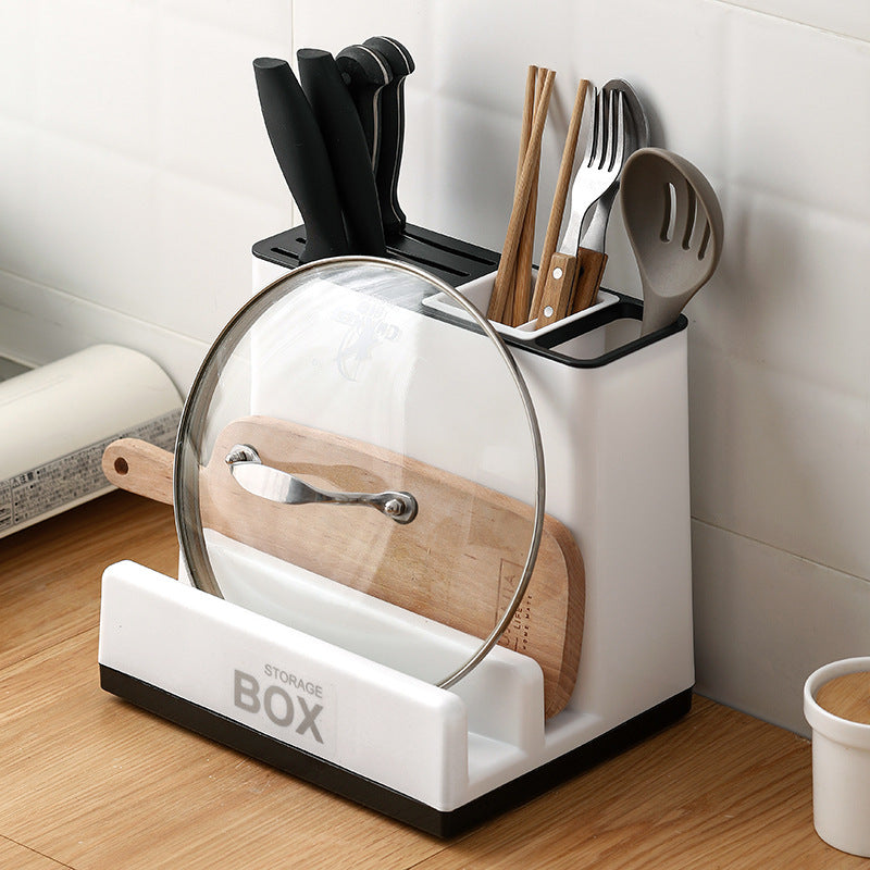 Tableware Storage Holders Kitchen Knife Plastic Storages Racks for Kitchen  Convenience Cabinet Pi-Mart