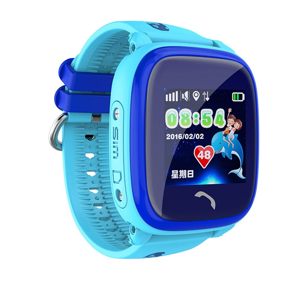 DF25 Children Waterproof Smart Watches Touch Screen Call for Rescue Remote Monitoring and Location Children's Telephone Watches Pi-Mart