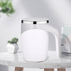 Rechargeable Model Automatic Stirring Cup Coffee Cup High Value Electric Stirring Cup Lazy Milkshake Rotating Magnetic Water Cup Pi-Mart