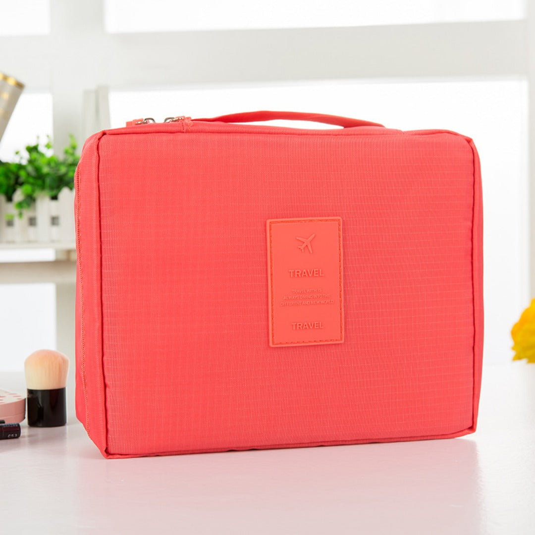 Cosmetic Bags,Cosmetic bag portable, travel storage bag, portable double-layer women's travel bag, men's travel toilet bag - SJB-DIAMOND ELITES