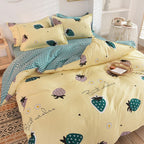 Pillowcase Bed Cover Set Sets Bedding Bedsheet Quilt Duvet Pi-Mart