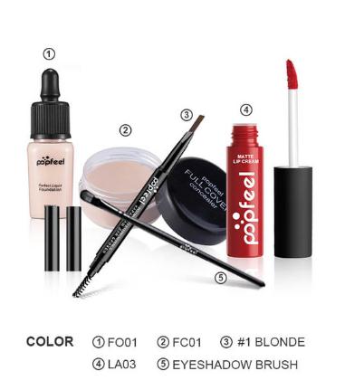 POPFEEL makeup set 5 pieces Pi-Mart