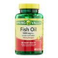 Spring Valley Omega-3 Fish Oil Soft Gels, Heart Health Dietary Supplement, 1000 mg, 60 Count EasyOptionXY LLC